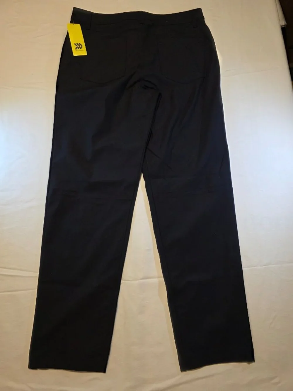 Men's 360 Lifestyle Relaxed Fit 5-Pocket Pants - All in Motion Black 32x30: Mois